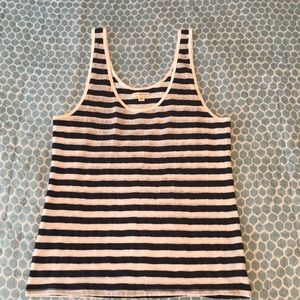 American eagle sheer lace stripe tank